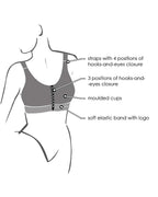 Postoperativ bh med kompression - Ideal
