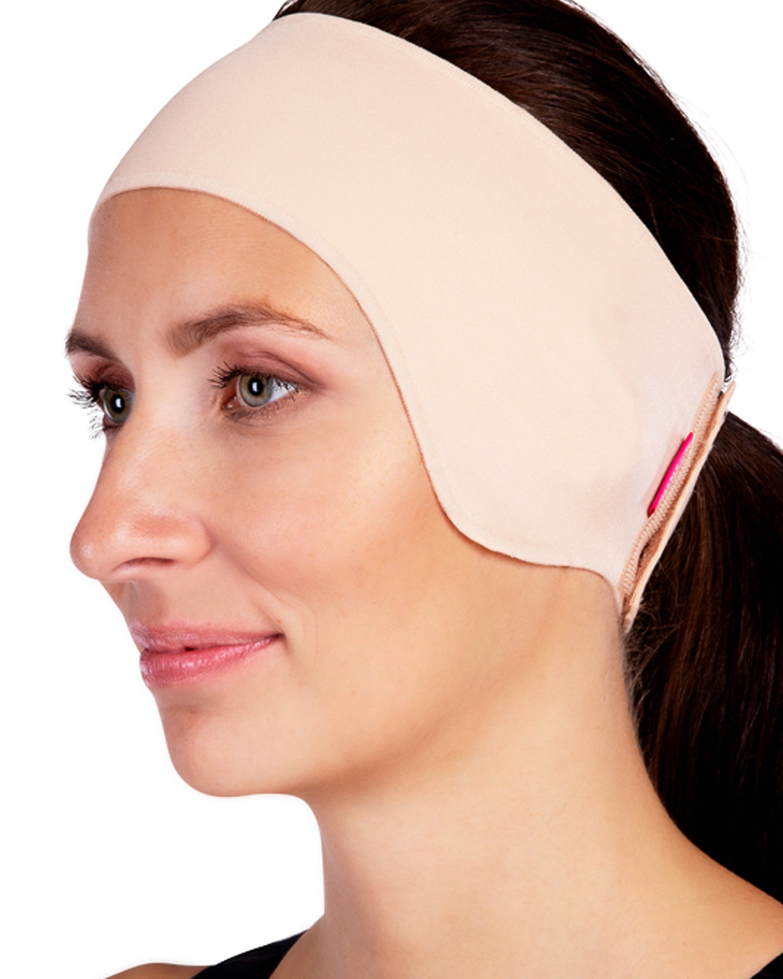 Huvudbandage Öronplastik