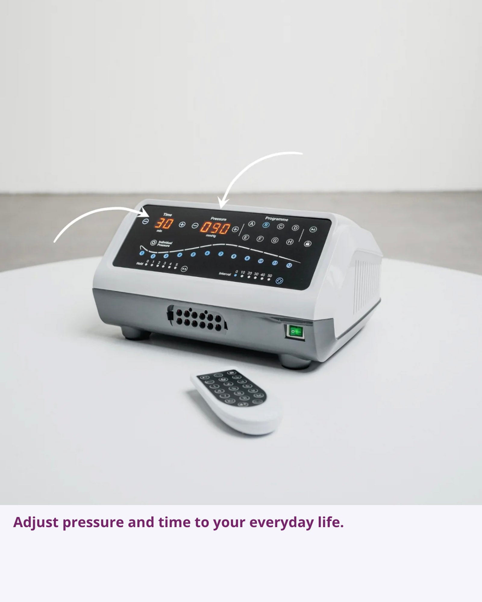 Professionell Pressoterapi - 12 Premium